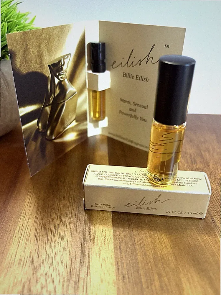 2pc Billie Eilish Perfume Rollerball Roll-On Travel Size & Sample Size Vial NEW