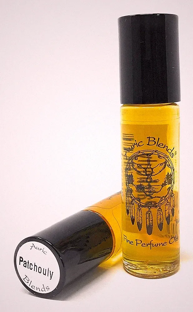 Auric Blends Patchouli Roll-On Perfume Oil Alcohol Free 0.33 oz