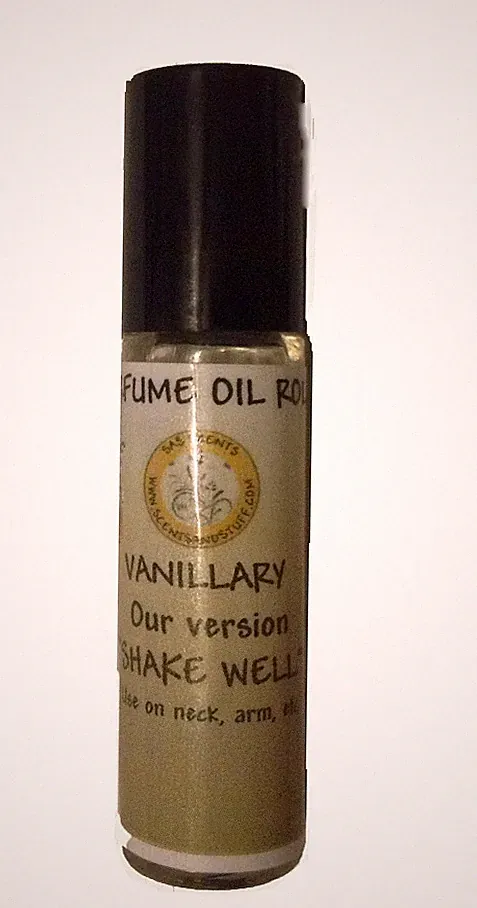 Body Oil Roll-on 1/3 oz Roll on Scented Designer Type Scents - U Pick Scent