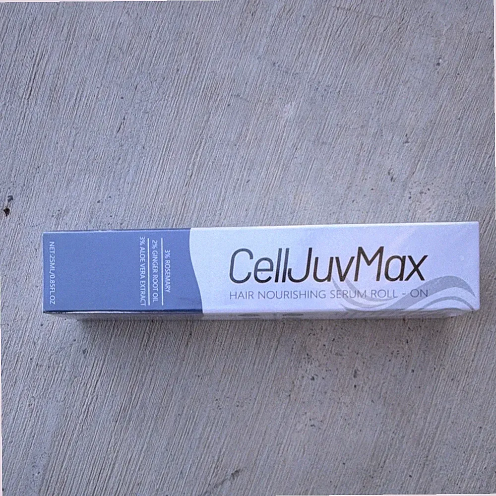 CellJuvMax Hair Growth Serum Roll-On 0.85 fl oz Rosemary Ginger Aloe