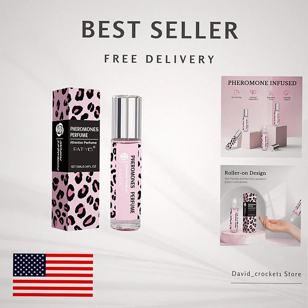 Effortless Elegance: Pheromone Roll-On Perfume for Women | 10ml, Alcohol-Free