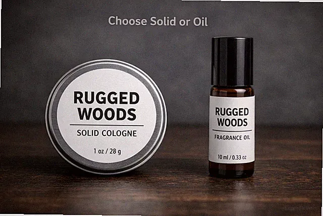 Handmade Men's Cologne | Natural Solid Cologne or Roll-On Cologne Oil