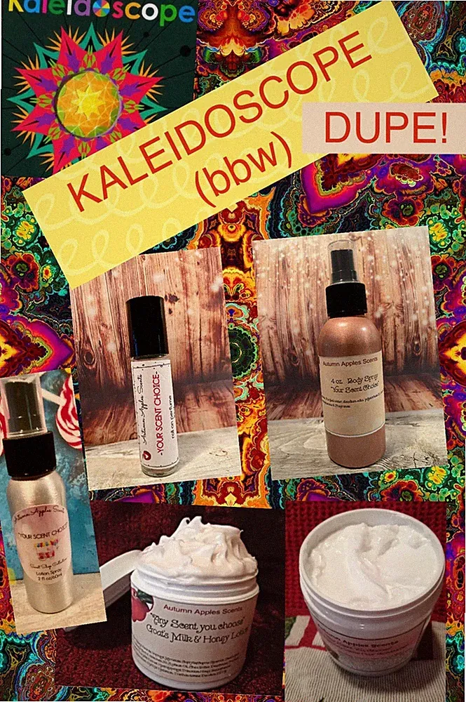KALEIDOSCOPE dupe Perfume, roll on, EDP, Goat Milk, Lotion, Spray FREE SHIPPING!