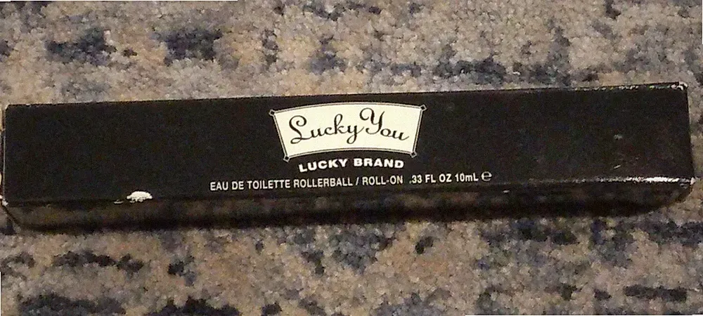 LUCKY YOU LUCKY BRAND EAU DE TOILETTE ROLLERBALL ROLL ON FRAGRANCE .33 FL OZ
