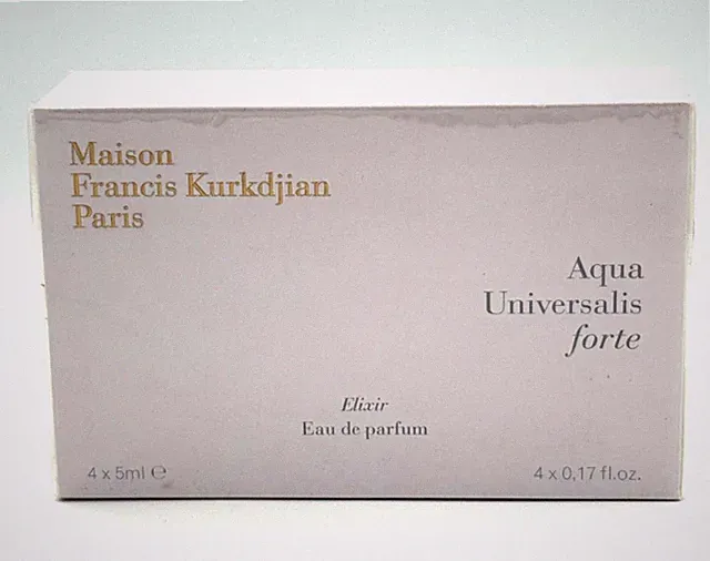 Maison Francis Kurkdjian Aqua Universalis forte EDP 4 x 0.17 fl oz Travel Solids