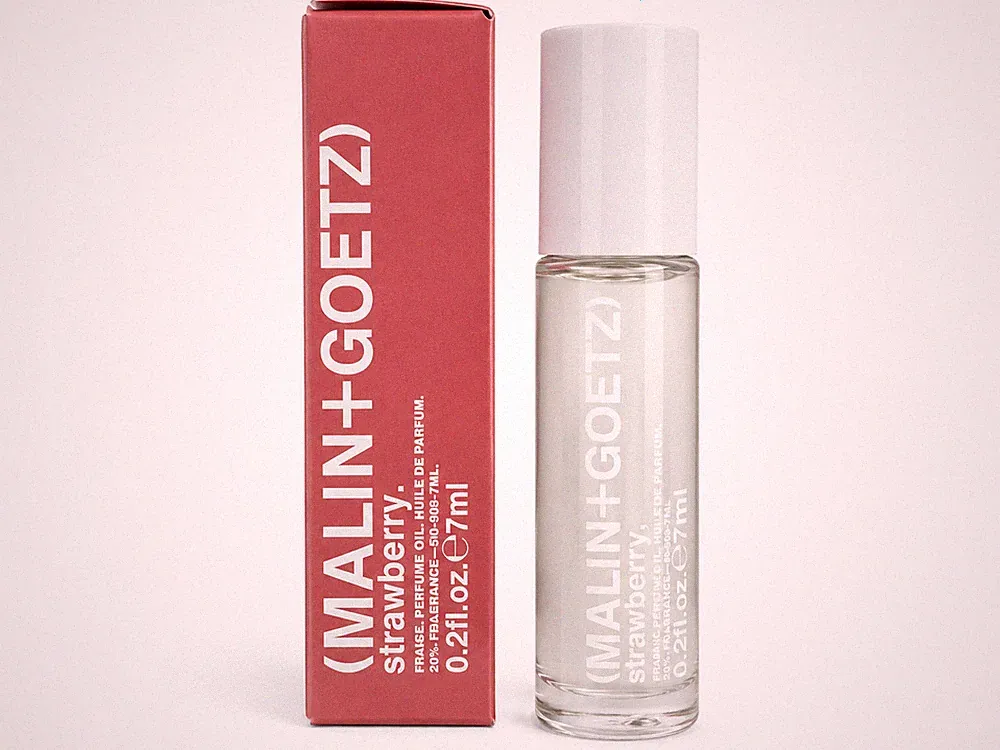 MALIN+GOETZ 🍓 Strawberry Perfume Oil 0.21 oz / 7ml Roll On Eau De Parfum