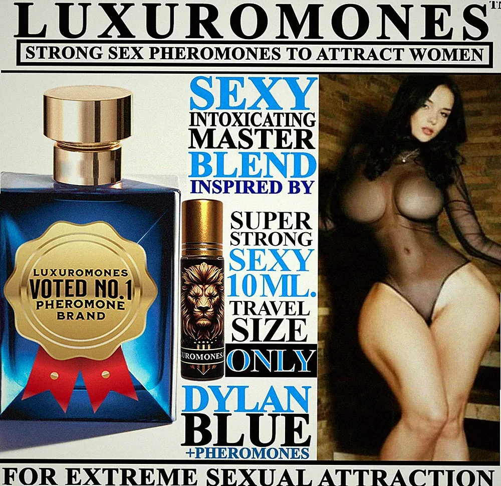 Oil Based Cologne. DYLAN BLUE 2xStronger! Men Cologne. Roll On Perfume Pheromone