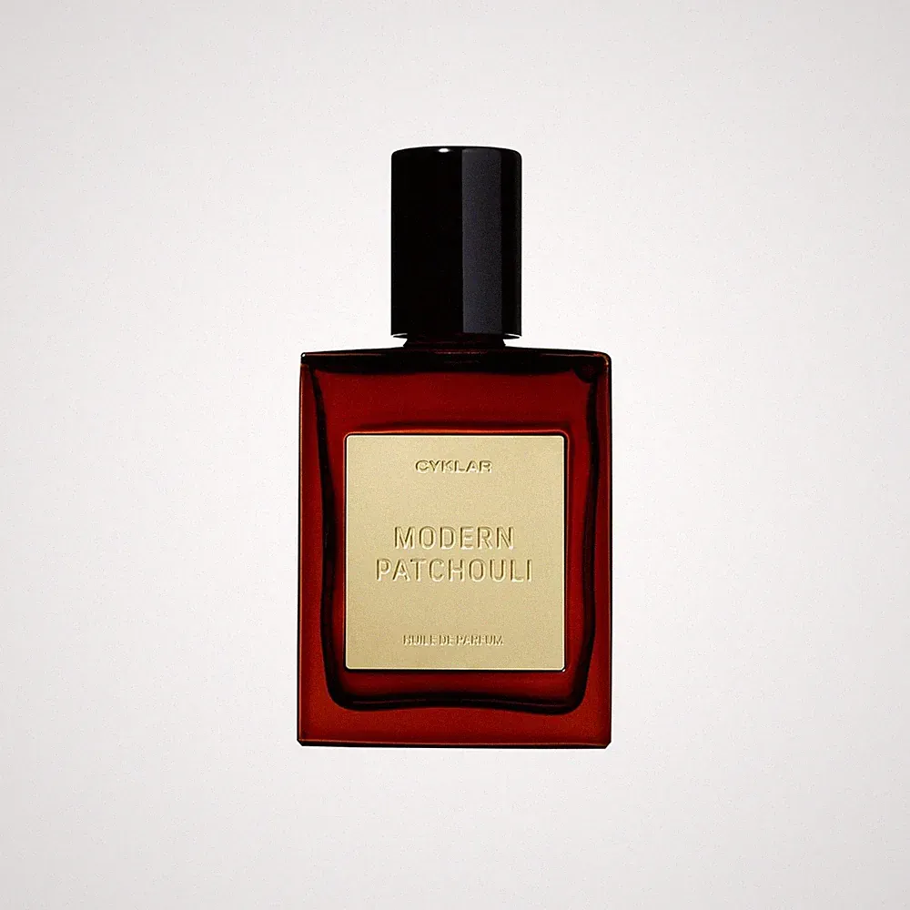 Perfume Oil Roll-On. Travel-Friendly Modern Patchouli Fragrance with Bergamot